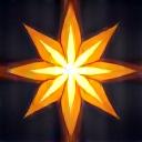 Icona di una stella splendente
